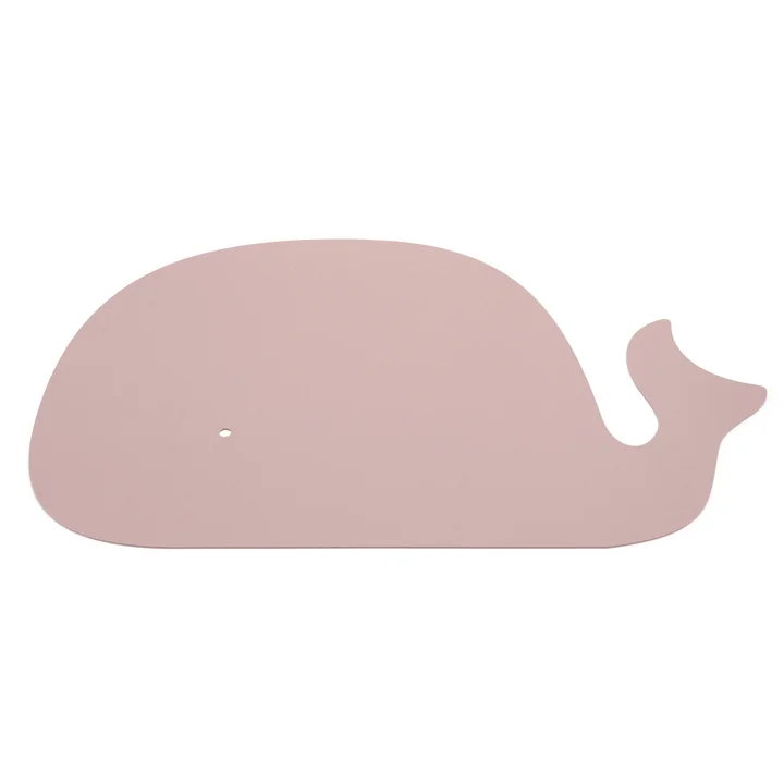 Children's rug whale, 82 x 120 cm, 5mm, Powder 51 by HEY-SIGN