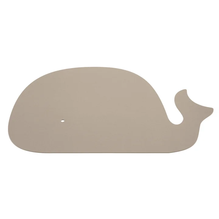 Children's rug whale, 82 x 120 cm, 5mm, Stone 36 from HEY-SIGN