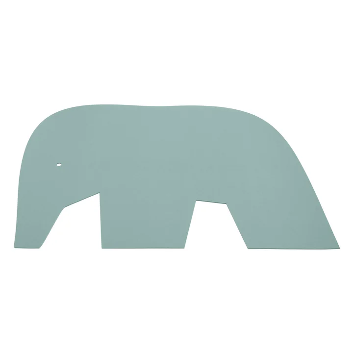 Children's rug elephant, 92 x 120 cm, 5mm, Aqua 50 from HEY-SIGN