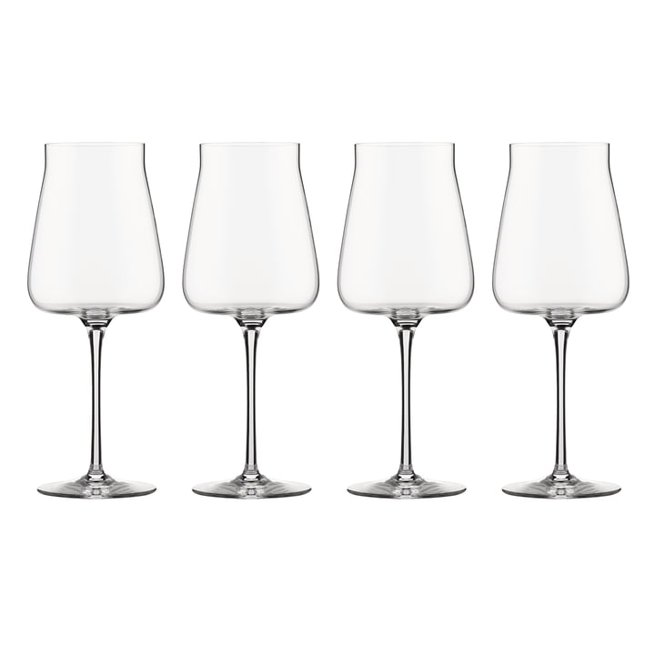 Alessi - Eugenia White wine glass, clear (set of 4)