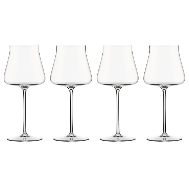Alessi - Eugenia Red wine glass, clear (set of 4)