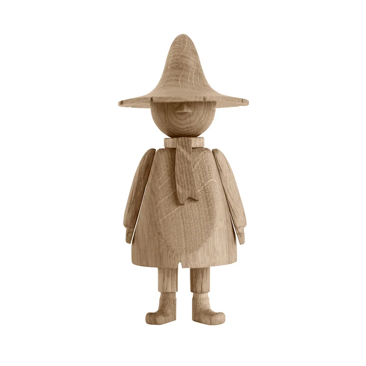 Snufkin wooden figure, natural oak from boyhood