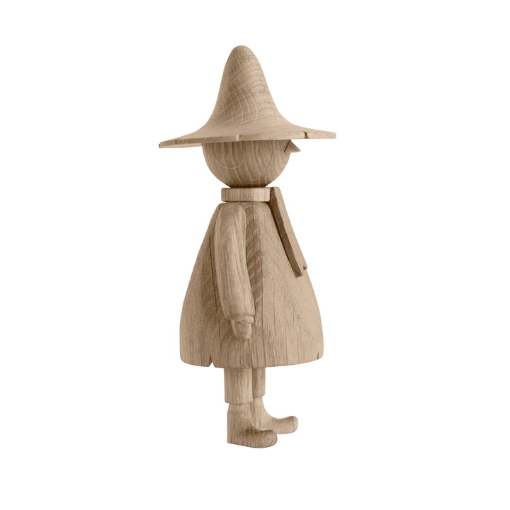 Snufkin wooden figure, natural oak from boyhood