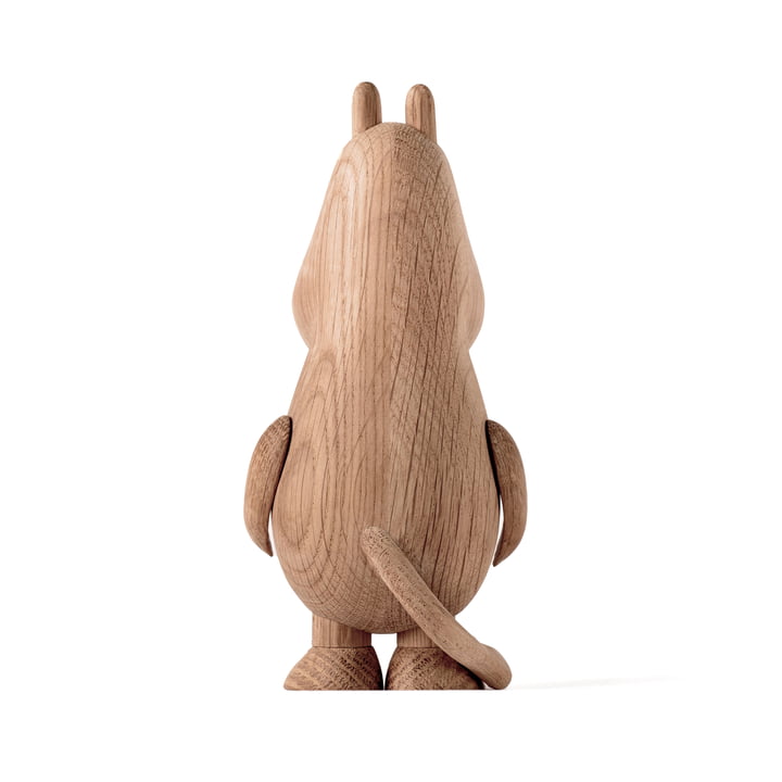 Moomintroll wooden figure large, natural oak by boyhood