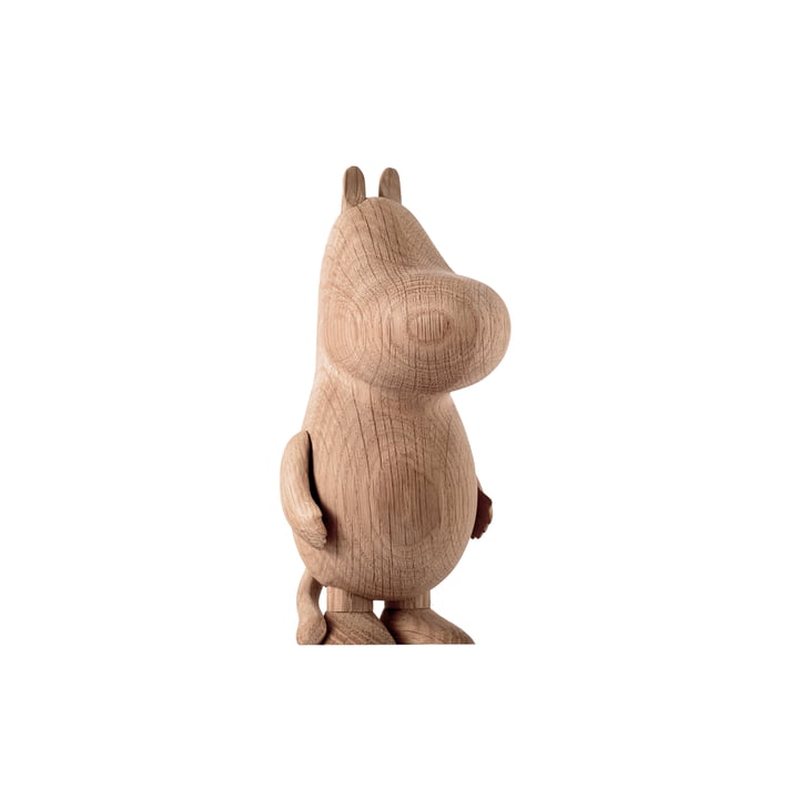 Moomintroll wooden figure small, natural oak by boyhood