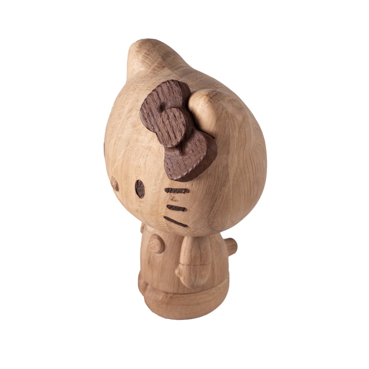 HELLO KITTY wooden figure, natural oak from boyhood