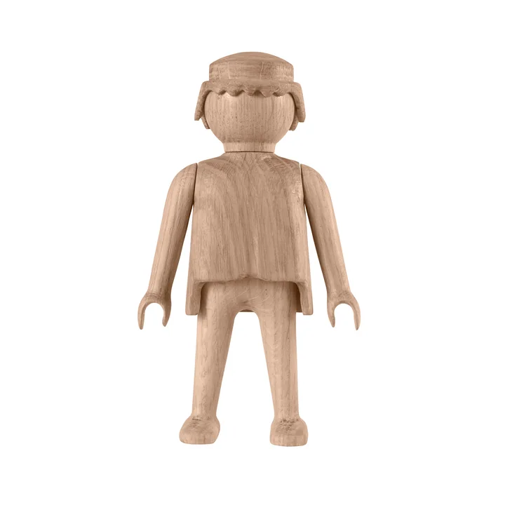 Playmobil wooden figure, natural oak from boyhood