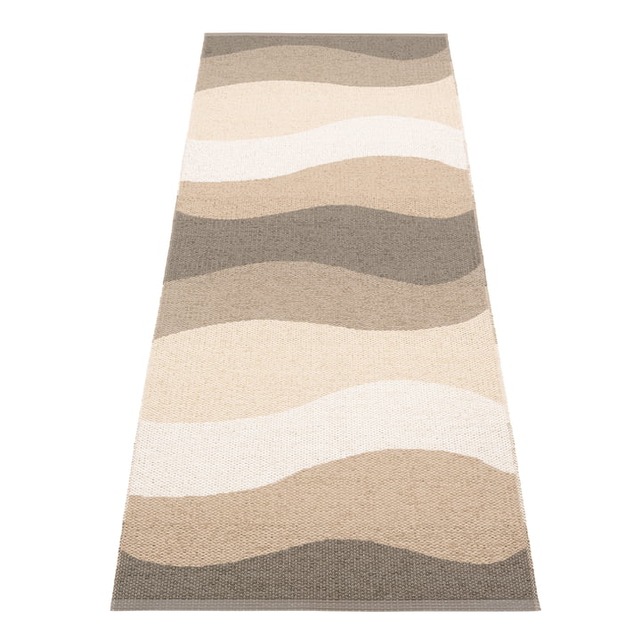 Urvi Rug, 70 x 200 cm, earth by Pappelina