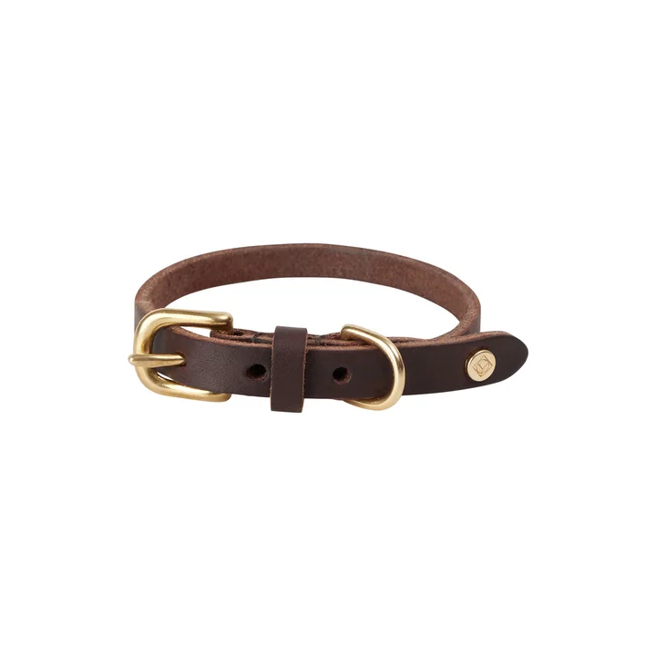 OYOY ZOO - Robin Dog collar, small, choko