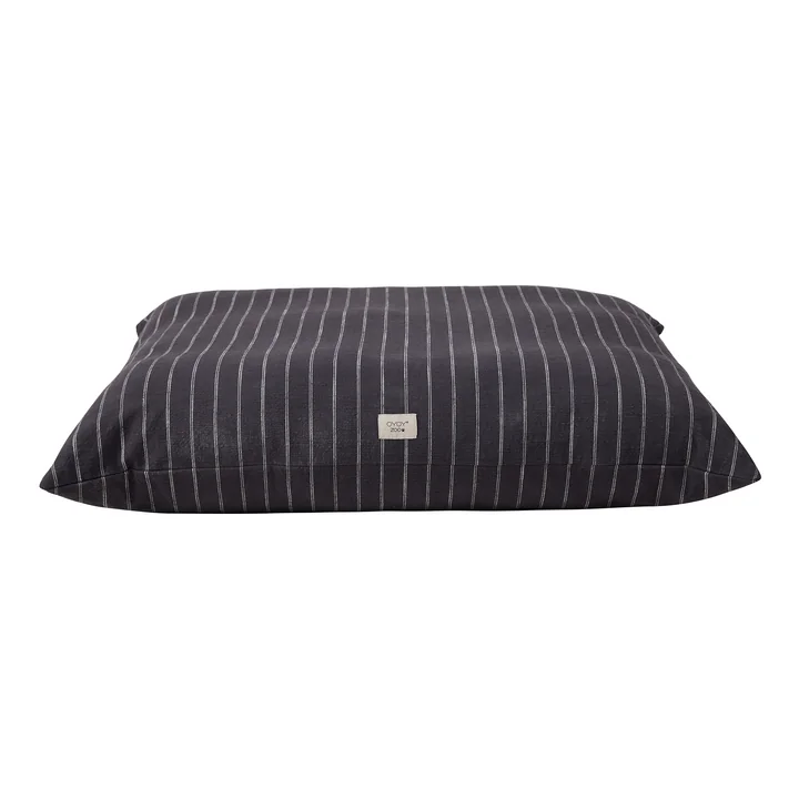 OYOY ZOO - Kyoto Dog cushion, large, anthracite