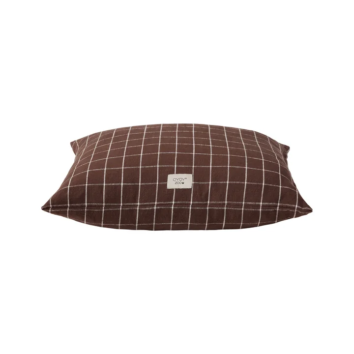 OYOY ZOO - Kyoto Dog cushion, small, choco