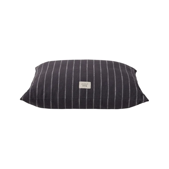 OYOY ZOO - Kyoto Dog cushion, small, anthracite