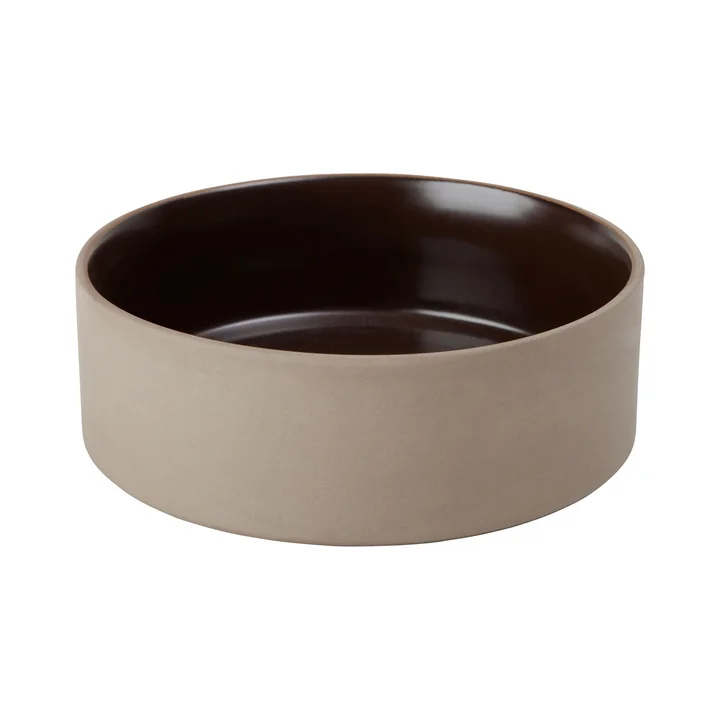 OYOY ZOO - Sia dog bowl, 1500 ml, choco