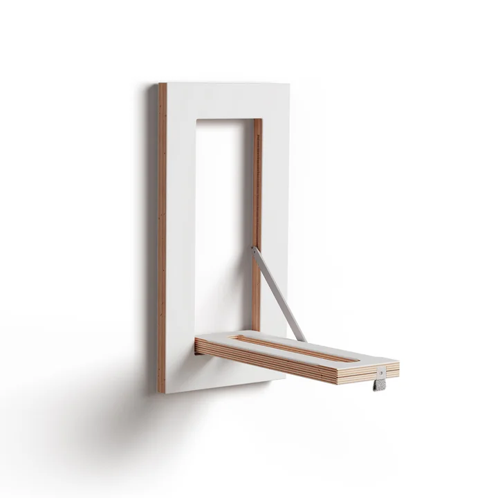 Fläpps Clothes rail 20 x 40 cm, white from Ambivalenz