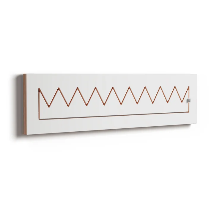 Fläpps coat rack Crownhäng 80 x 20 cm, white from Ambivalenz