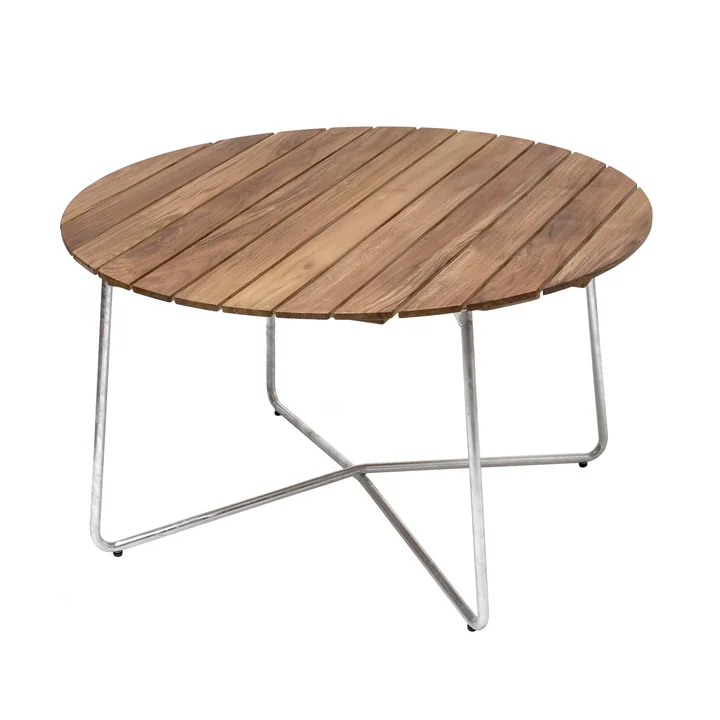 9A 120 Garden table Ø 120 cm, teak from Grythyttan