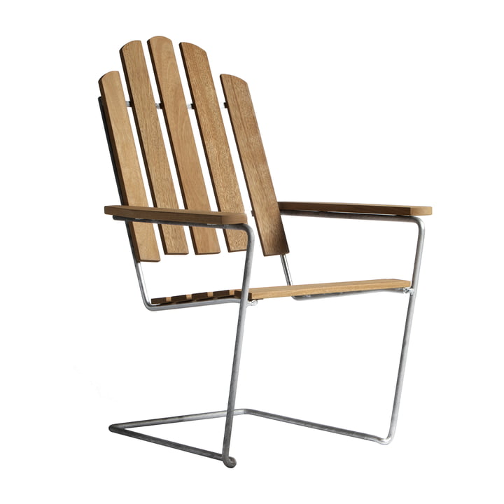 A3 deck chair, oiled oak from Grythyttan