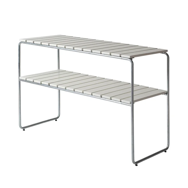 Grythyttan - L105 Garden side table, white lacquered oak