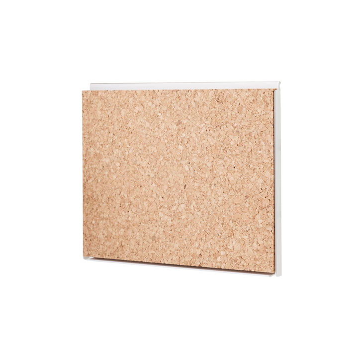 Müller Small Living - Corkboard for Flatmate wall-mounted secretary, white