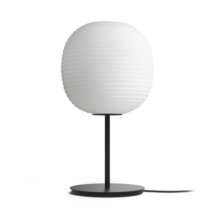 New Works - Lantern Table lamp M opal / matt / H 55cm / Ø 30 cm