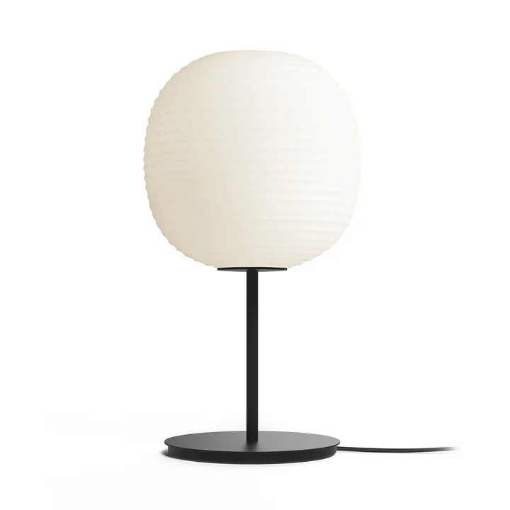 New Works - Lantern Table lamp M opal / matt / H 55cm / Ø 30 cm