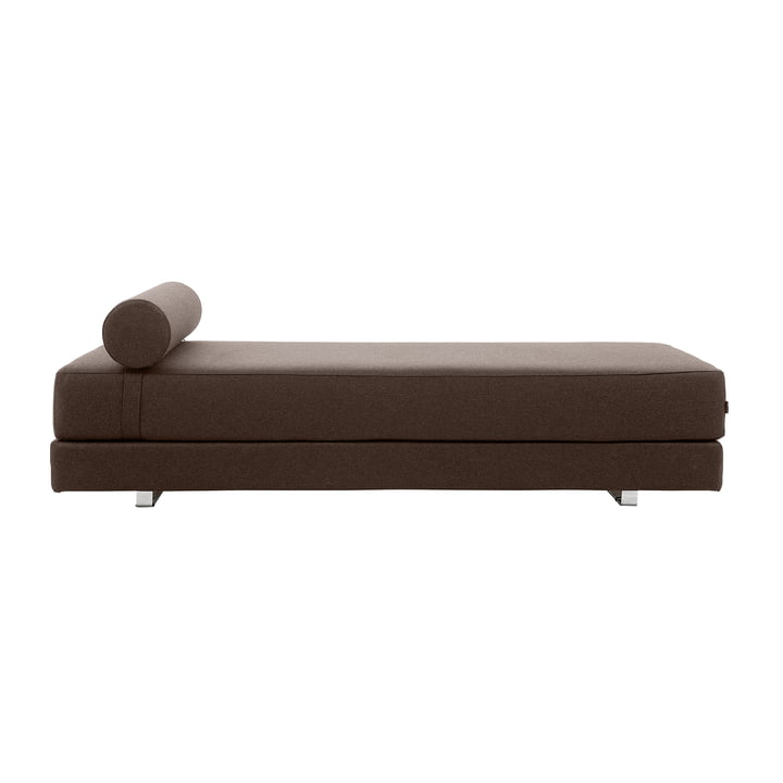 Lubi Sofa bed with cold foam mattress, mocha (felt 635), incl. bolster from Softline