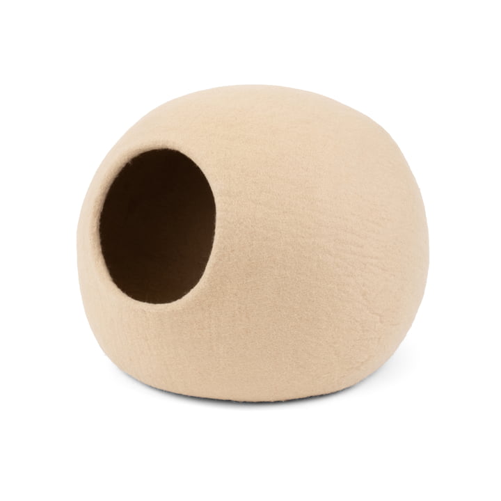 Levi cat cave, beige from myfelt