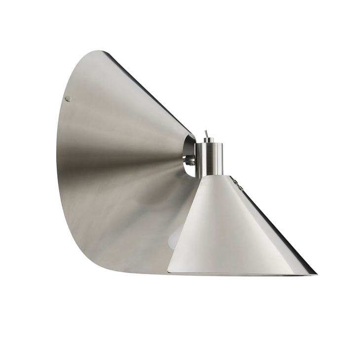 Peel Wall light, steel from Frandsen