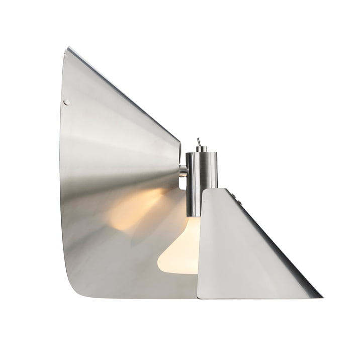 Peel Wall light, steel from Frandsen