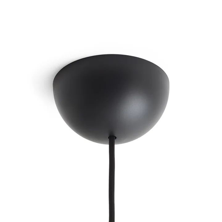 Matin Cable with canopy for pendant light, black by HAY