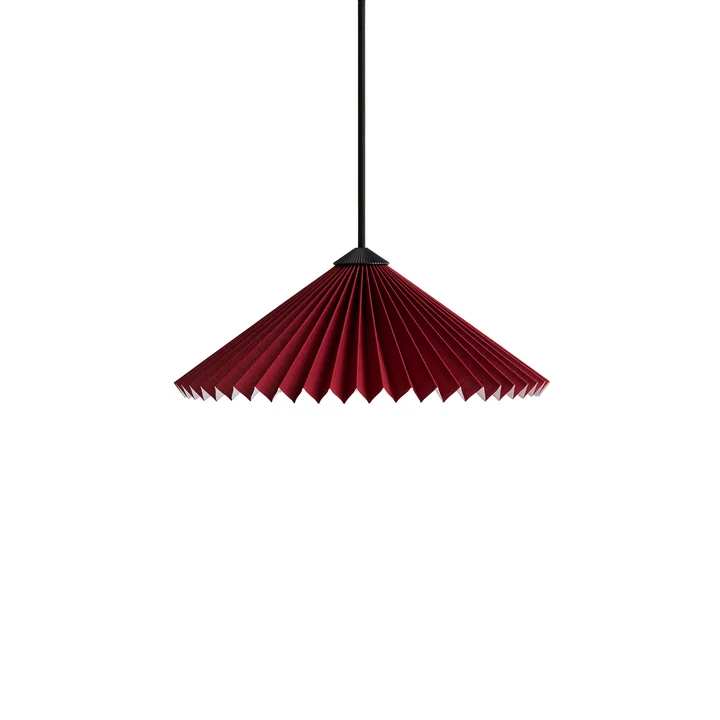 Matin Pendant light Ø 30 cm, oxide red by HAY