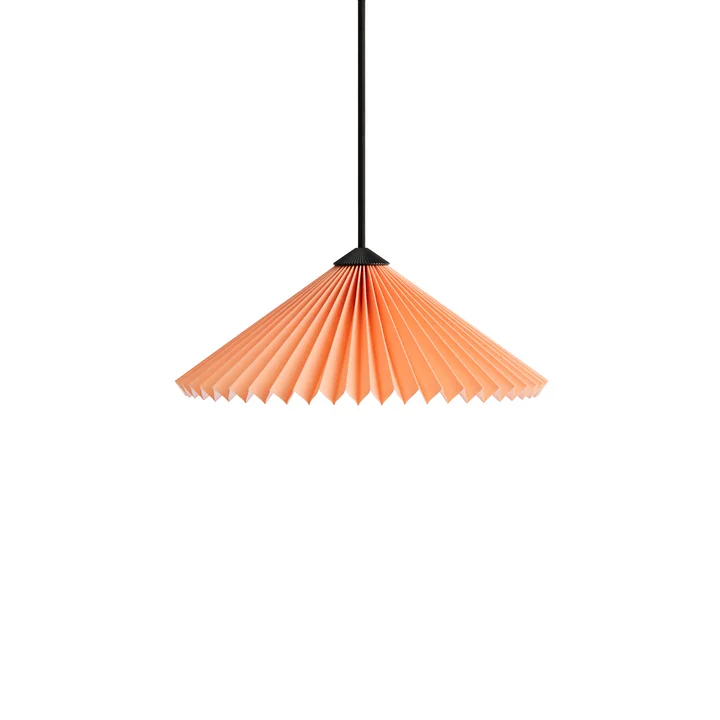 Matin Pendant light Ø 30 cm, peach by HAY