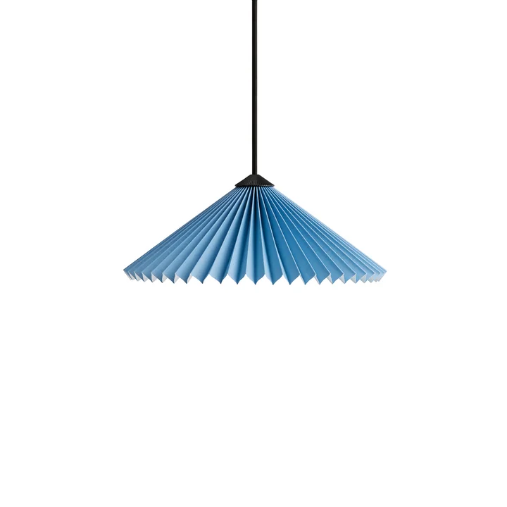 Matin Pendant light Ø 30 cm, placid blue by HAY