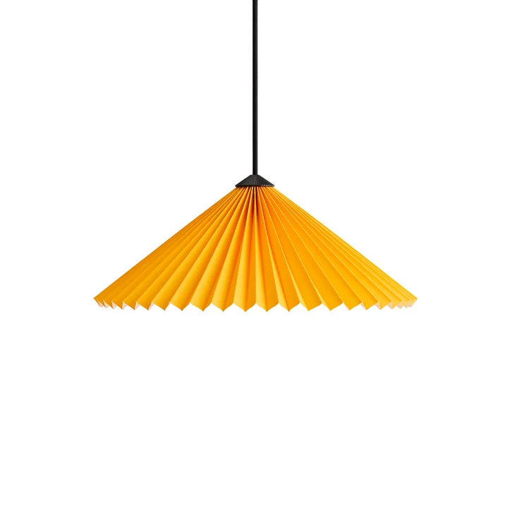 Matin Pendant light Ø 38 cm, yellow by HAY