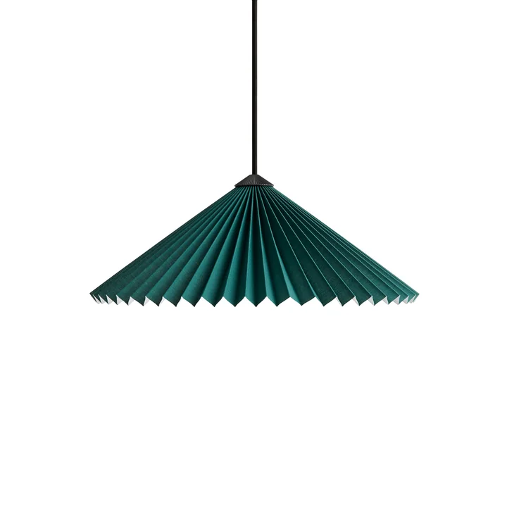Matin Pendant light Ø 38 cm, green by HAY