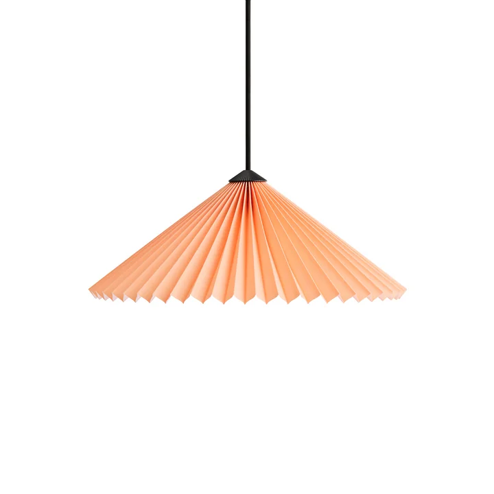 Matin Pendant light Ø 38 cm, peach by HAY