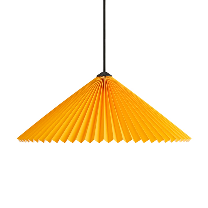 Matin Pendant light Ø 50 cm, yellow by Hay