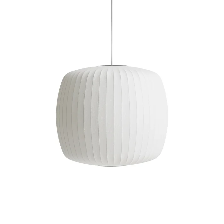 Nelson Roll Bubble Pendant light M, off-white from HAY