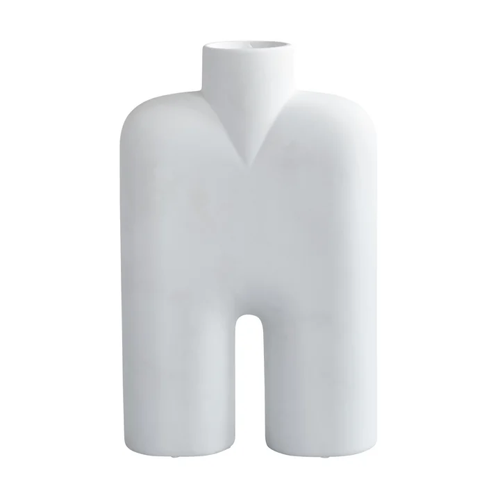 Cobra Vase Tall Medio , bone white from 101 Copenhagen