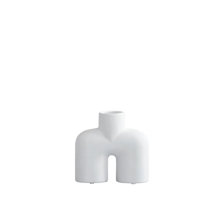 Cobra Vase Uno Mini , Bone White by 101 Copenhagen