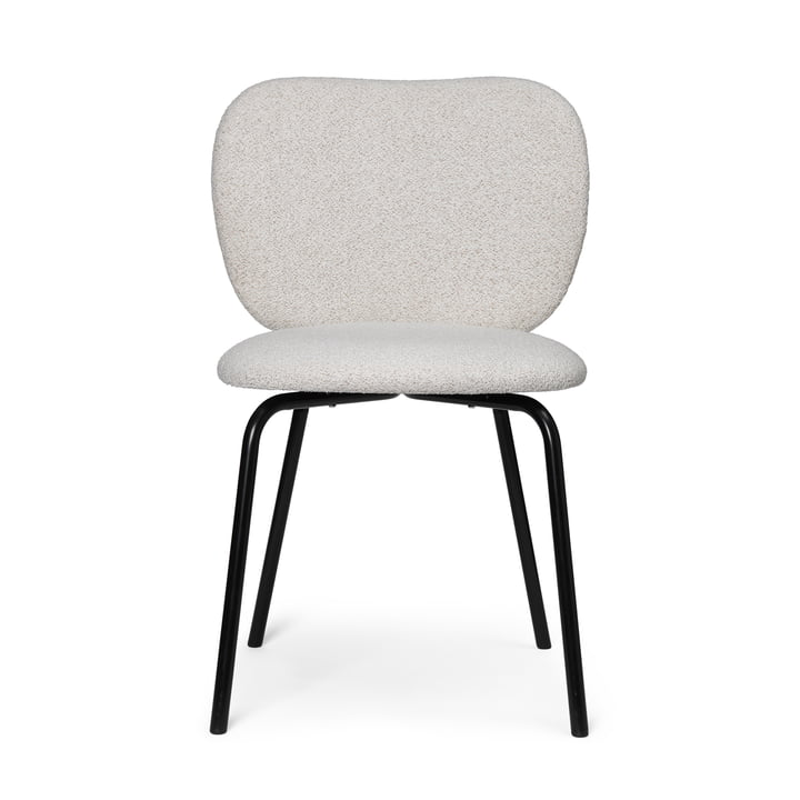 ferm Living - Rico Chair, off-white melange (Soft Bouclé)