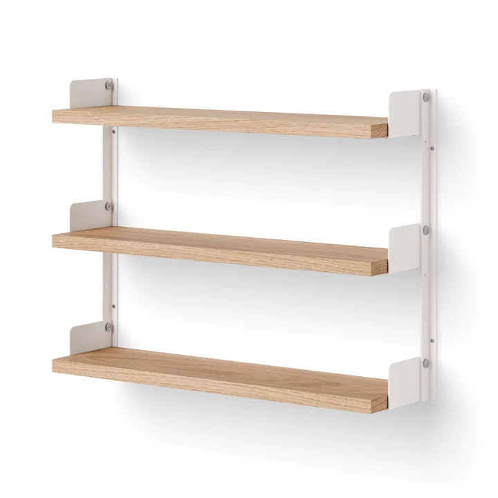 New Works - Tea Wall shelf, oak / white