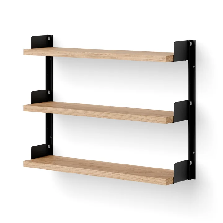 New Works - Tea Wall shelf, oak / black
