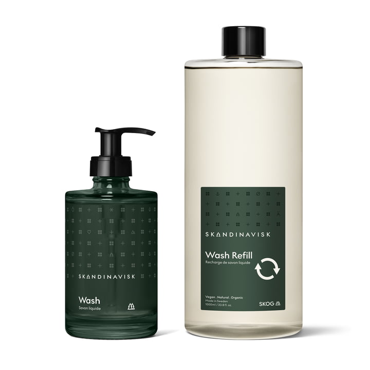 Hand soap and refill soap from Skandinavisk