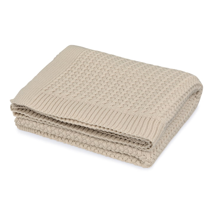 Harper knitted baby blanket from Cam Cam Copenhagen