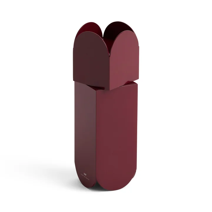 Arcs Salt mill & Pepper mill, burgundy from HAY