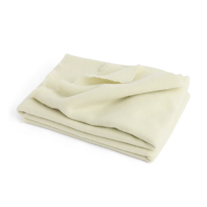 Mono wool blanket, 130 x 180 cm, cream by HAY
