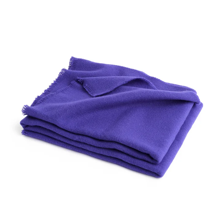 Mono wool blanket, 130 x 180 cm, deep purple by HAY
