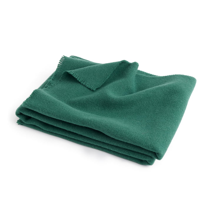 Mono wool blanket, 130 x 180 cm, green by Hay