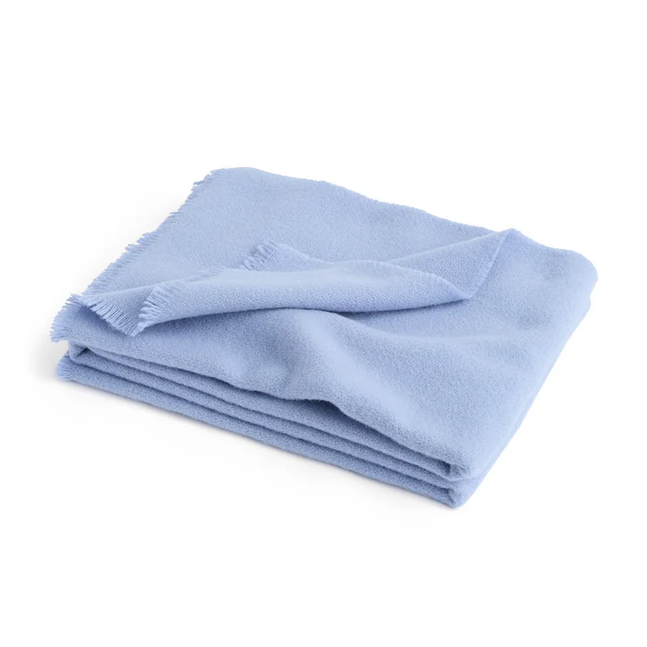 Mono wool blanket, 130 x 180 cm, light blue by HAY